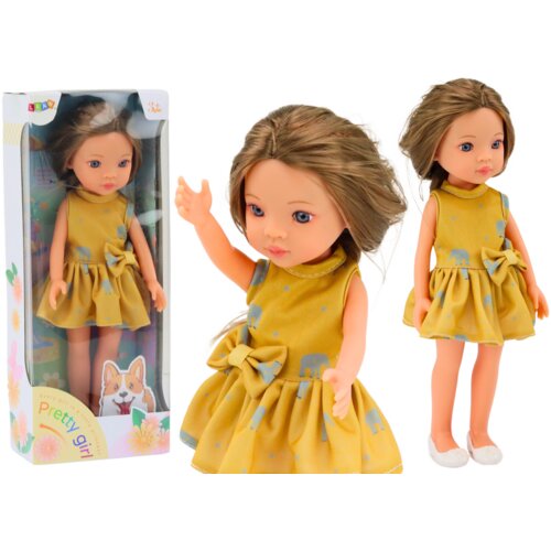  Lutka za igru Long Hair 33cm - žuta Cijene