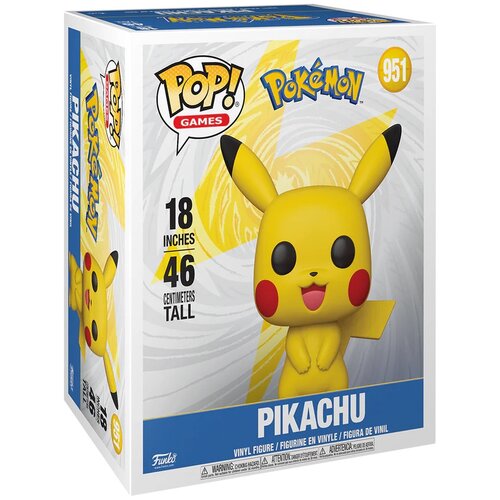 Funko Bobble Figure Pokemon Super Sized POP! - Pikachu Cene