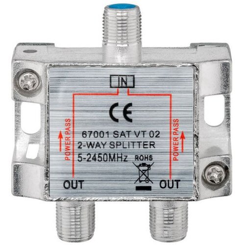Goobay Antenski SAT razdjelnik 1/2 5MHz-2400MHz Cijene