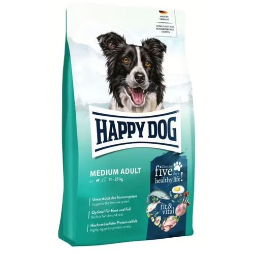 Happy Dog Fit&amp;amp;Vital Medium Adult Suva hrana za odrasle pse, 12kg Slike