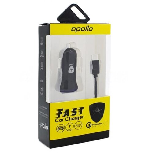 CAR CHARGER APOLLO 2IN1 QUALCOM 3.0 TYPE C Cijene