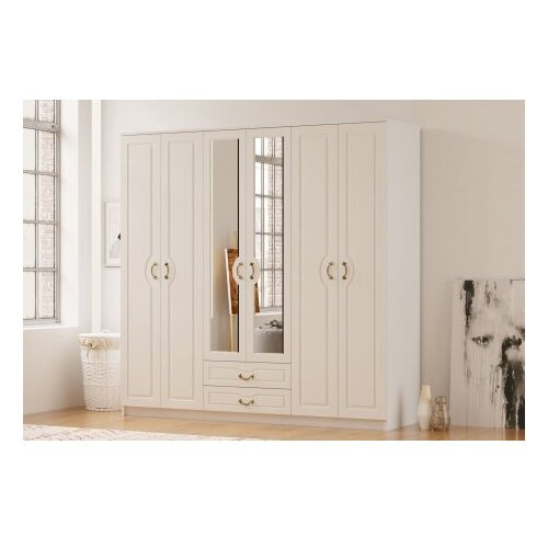 Hanah home Ormar Rb-178, 210x210x52 cm, Bijeli Cene