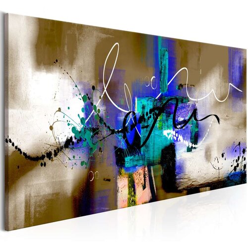  Slika - Crazy Serpentines (1 Part) Brown Narrow 120x40 Cijene