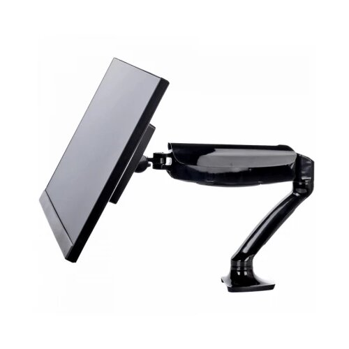 Iiyama Flexible desk mount for single monitor with height adjustable gas spring. Deskmount with clamp or grommet. Monitor size 10~27", VESA 75x75 or 100x100mm, 1~5kg Cene