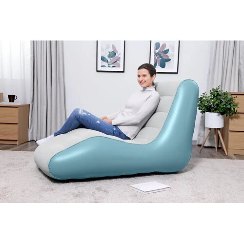 Bestway Fotelja na napuhavanje Bestway 75127 - tirkizno/bijela Cijene