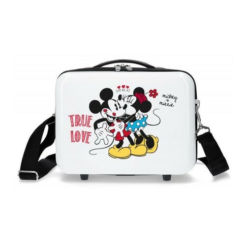 Disney minnie & Mickey ABS beauty case bela ( 32.139.22 ) Slike