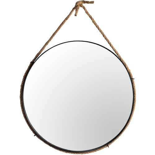 Tutumi OKRUGLO OGLEDALO NA UŽETU 60 CM LOFT CRNO MSJ-60B Slike