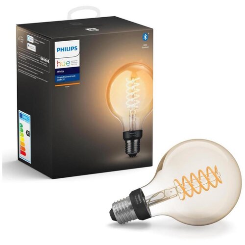 Philips LED prigušiva sijalica Philips Hue WHITE FILAMENT G93 E27/7W/230V 2100K Cene
