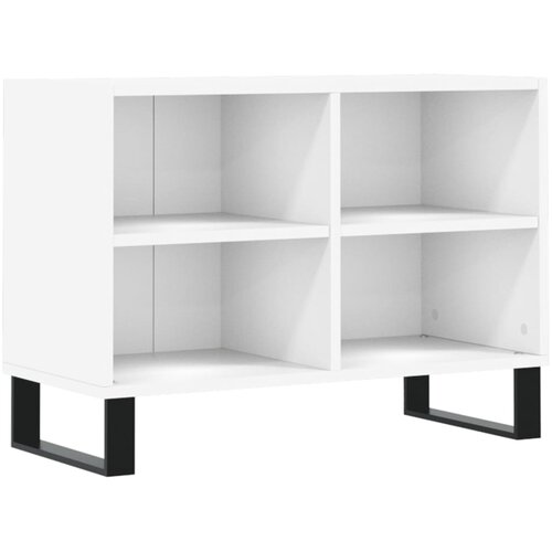 Maison Chic TV omarica - TV stojalo - Televizijska omarica bela 69,5x30x50 cm inženirski les, (21699512) Slike