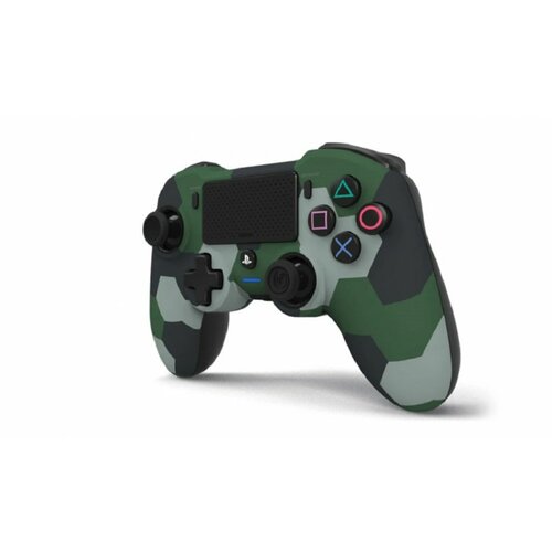 Nacon PS4 asymmetric wireless controller, green camo Slike