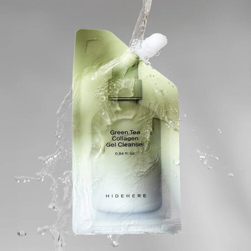 Hidehere Green Tea Collagen gel za čišćenje lica 25ml Cene