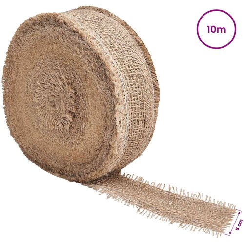  Jutena rola 5 x 1000 cm Prirodna Slike