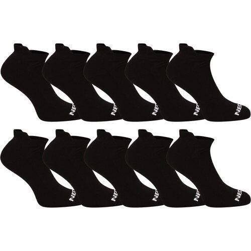 Nedeto 10PACK socks low black Slike