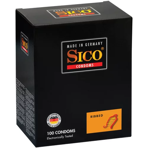 Sico ribbed 100 pack
