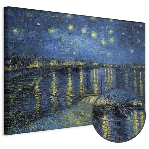  Slika - Vincent van Gogh – Starry Night Over the Rhône 30x20 Premium Print Cene