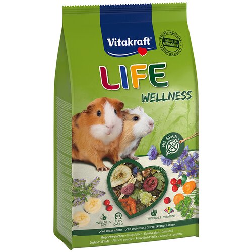 Vitakraft Life Wellness za zamorce - 5 x 600 g Cijene