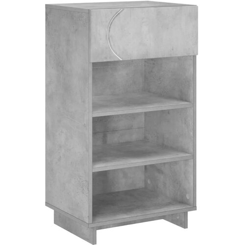  Ormarić za cipele 48 x 38 x 87 5 cm konstruirano drvo - Betonska siva Cene