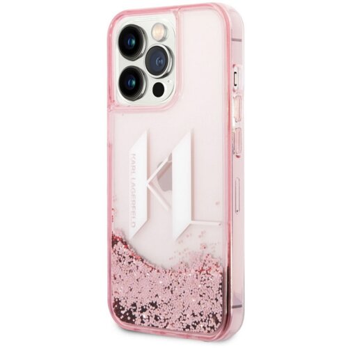  Ohi&amp;scaron;je za Apple iPhone 14 Pro Glitter KL Floating Glitter, Roza, (21244312) Slike