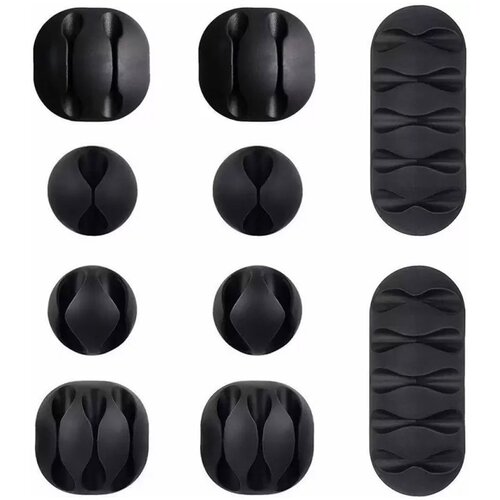  Organizer za kablove Q-2105 set crni Cene