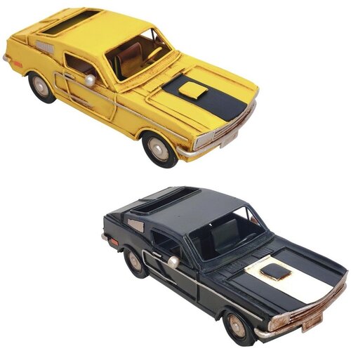 Signes Grimalt Kipci in figurice Classic Car Mustang 2 Enota Rumena Slike