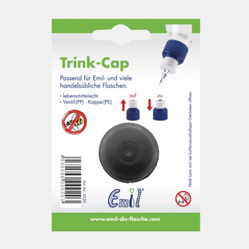 Emil &amp;ndash; die Flasche&amp;reg; Zama&amp;scaron;ek za pitje - brez pokrovčka - Black Slike