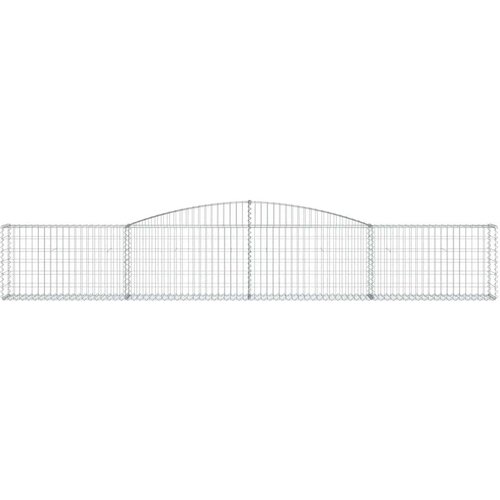  Lučne gabionske košare 15 kom 400x30x60/80 cm pocinčano željez Cijene