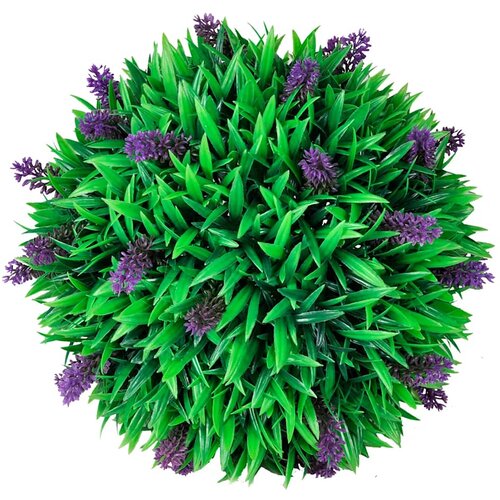  Set od 2 kugle od umjetnog &amp;scaron;im&amp;scaron;ira s lavandom 30 cm Slike