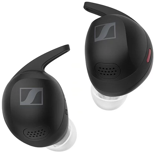 Sennheiser Momentum Sport True Wireless ušesne črne slušalke, (21097052)