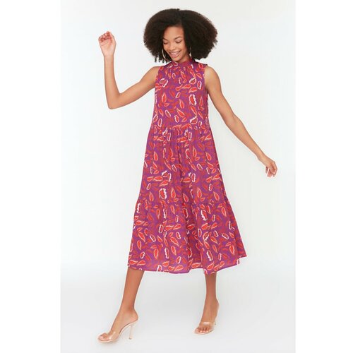 Trendyol Ženska haljina Multi-color patterned Slike
