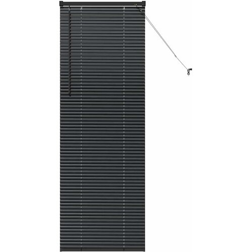 vidaXL Venecijanske žaluzije Črna 175 x 65 cm Aluminij, (5000178585) Cene