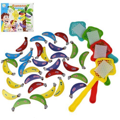Magic Toys banana pairing: angle&scaron;ki besedni zaklad razvojna igrača z bananami s priseski outlet Cene