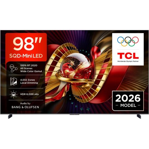 Tcl 98C8L LED 98" 4K UHD 144Hz Google TV crna Cene