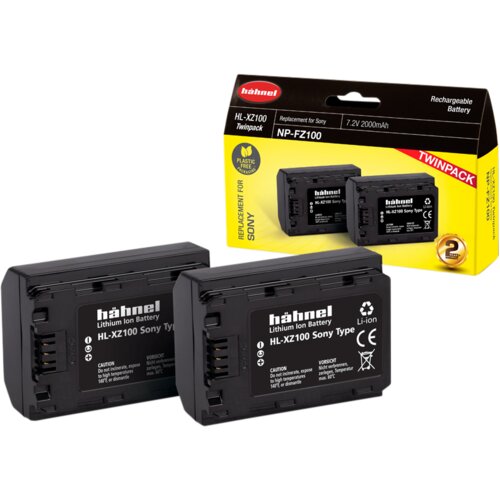 Hahnel BATERIJA ZA SONY HL-XZ100 TWIN PACK Slike
