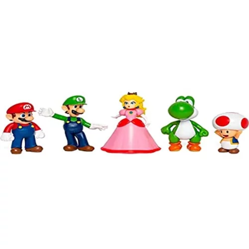 POZZI Jakks Pacific HK Ltd Pack 5 figuric Mario Friends 5, (20839985)