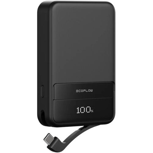 ECOFLOW rapid magnetic power bank - 10000 mah - black Slike
