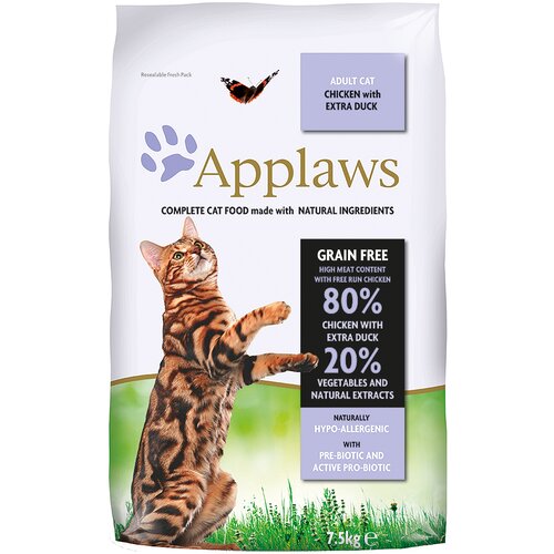 Applaws Varčno pakiranje: 2 x velika vreča - Piščanec & raca (2 x 7,5 kg) Cene
