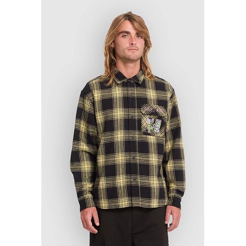 Volcom Fa Ozzy Plaid Srajca mustard Cene