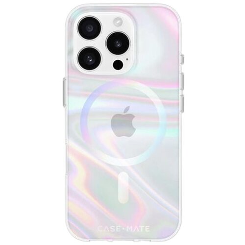 CASE-MATE Ohi&scaron;je za Apple iPhone 16 Pro MagSafe Model Soap Bubble Iridescent, Večbarvno, (5000065604) Cene