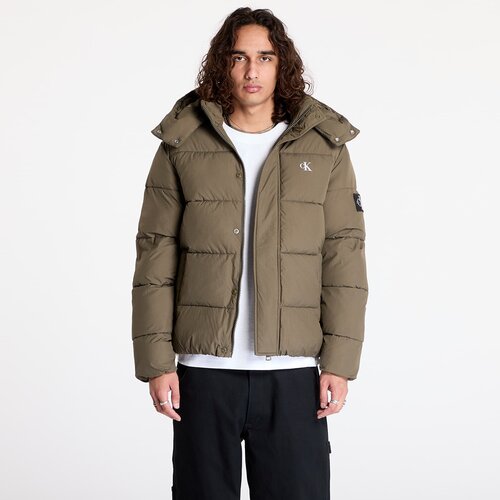 Calvin Klein ESSENTIALS NON DOWN JACKET Kaki Slike