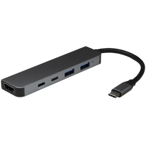 InterTech Argus H-469-01 5in1 Adapter USB Type-C 5in 1 Cene