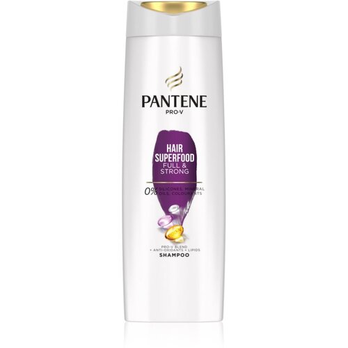 Pantene Hair Superfood Full &amp;amp; Strong &amp;scaron;ampon za ishranu i sjaj 400 ml Slike