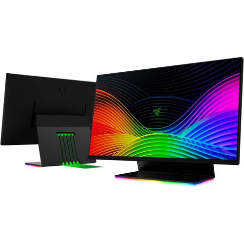 Razer Raptor Gaming 27" monitor, IPS, WQHD, 165HZ, 1ms, 350nit, HDR, Nvidia G-sync, DP, HDMI, USB-C, črn - - 27 Cene