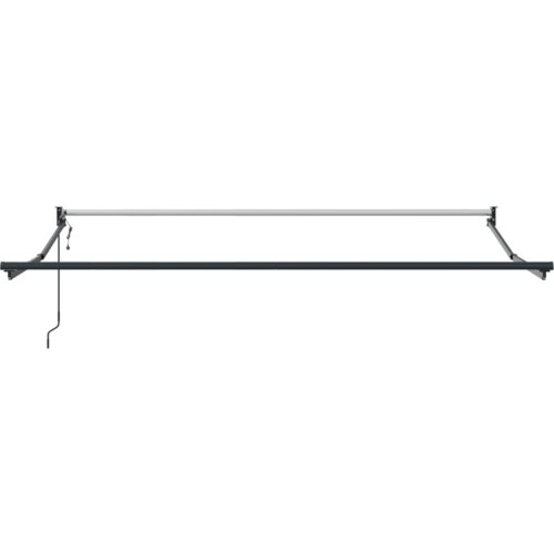VidaXL automatska uvlačiva tenda Bijela 300x250 cm, tenda zamjenska tkanina za okvir 3x2.5 m Bijela Slike