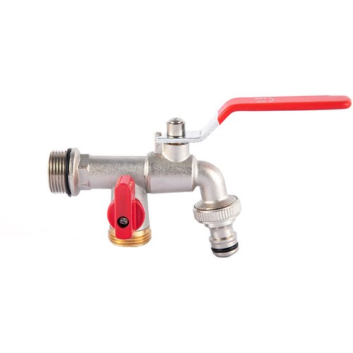 INF Zunanja pipa Enojni izhod, 3/4" moški dovod, 3/4" izhod Red, (21534337) Cene