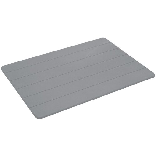 Douceur d int&amp;eacute;rieur siva kopalni&amp;scaron;ka preproga 50x70 cm baline &amp;ndash; Slike