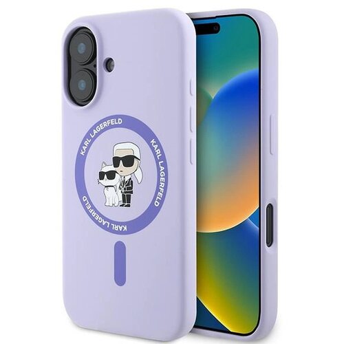 Karl Lagerfeld SILIKONSKI OVITEK HARDCASE ZA IPHONE 16 PLUS, (5000015777) Cene