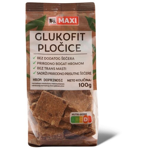Maxi Glukofit plocice 100gr Cene
