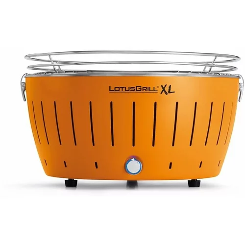 LOTUSGRILL Oranžen brezdimni žar LotusGrill XL