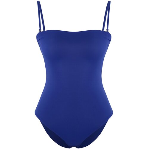 Trendyol Saks*001 Plain Strapless Sleeveless Swimsuit Cene