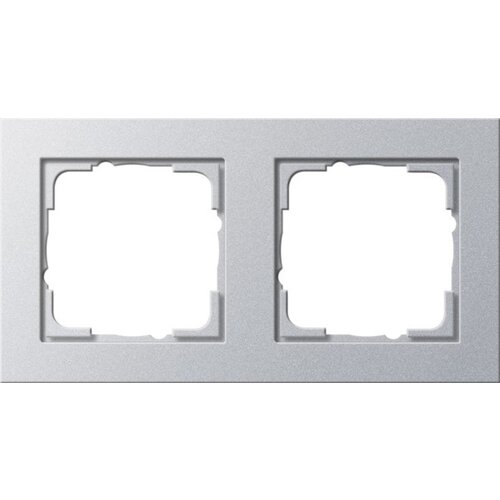 Gira Pokrovni okvir 2f.aluminij E2 021225, (20858316) Cene